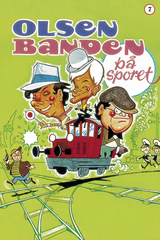 The Olsen Gang on the Track afişi