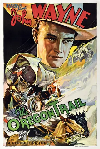 Görsel: Republic / Kamu malı The Oregon Trail afişi