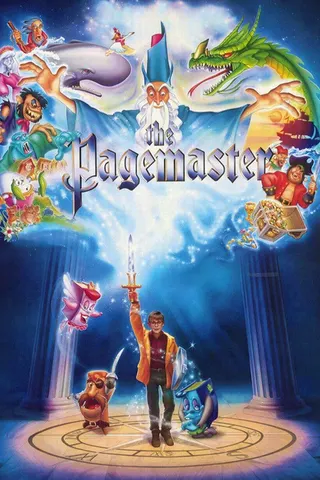 Görsel: TMDB The Pagemaster afişi