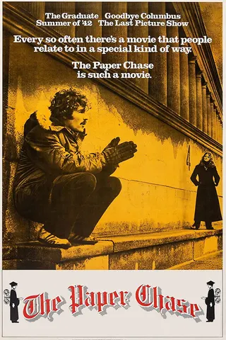 Görsel: TMDB The Paper Chase afişi
