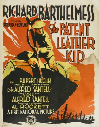 Görsel: First National Pictures / Kamu malı The Patent Leather Kid afişi