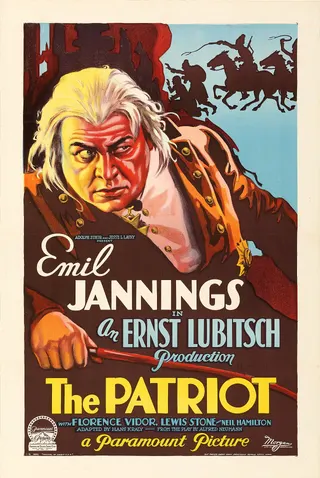 Görsel: Morgan Litho Co., Paramount Pictures / Kamu malı The Patriot afişi