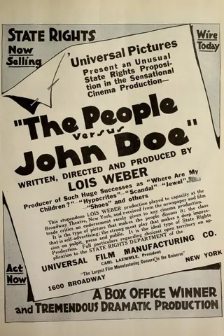 Görsel: TMDB The People vs. John Doe afişi