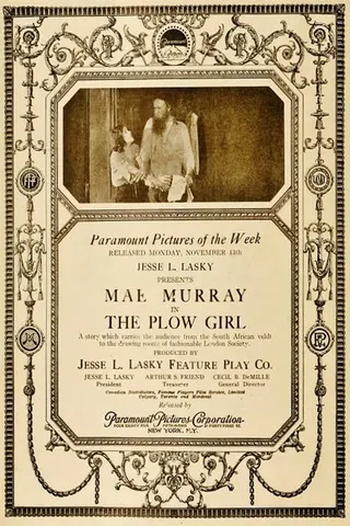 The Plow Girl afişi