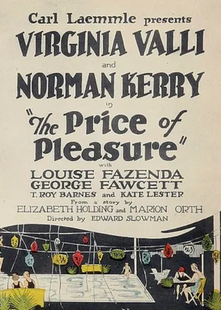 The Price of Pleasure afişi