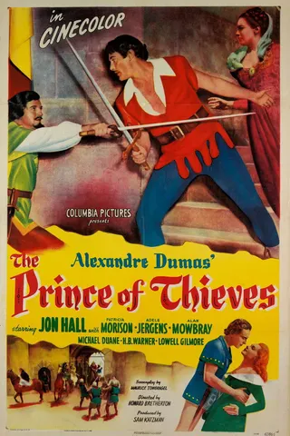 Görsel: TMDB The Prince of Thieves afişi