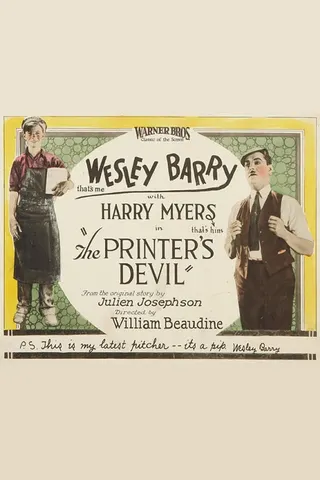 The Printer's Devil afişi