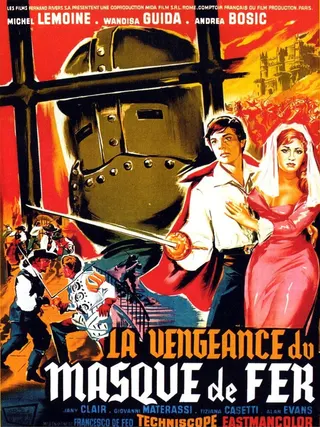 The Prisoner of the Iron Mask afişi