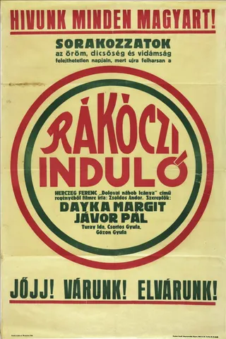 Görsel: TMDB The Rakoczi March afişi