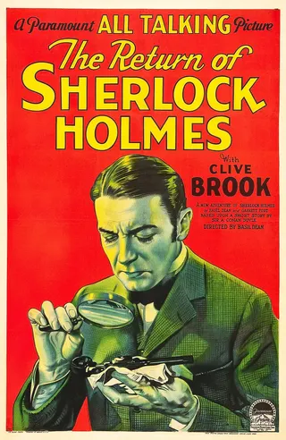 The Return of Sherlock Holmes afişi