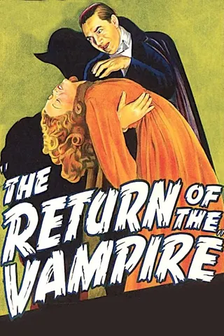 Görsel: TMDB The Return of the Vampire afişi