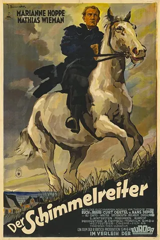 Görsel: TMDB The Rider on the White Horse afişi