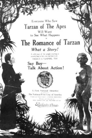 Görsel: TMDB The Romance of Tarzan afişi