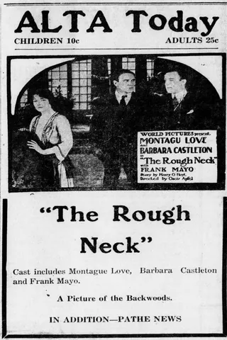 Görsel: TMDB The Rough Neck afişi