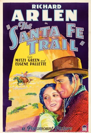 The Santa Fe Trail afişi