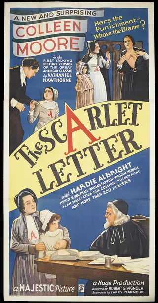 The Scarlet Letter afişi