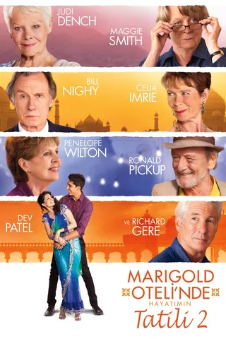 Görsel: TMDB The Second Best Exotic Marigold Hotel afişi