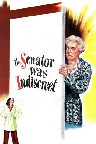 Görsel: TMDB The Senator Was Indiscreet afişi