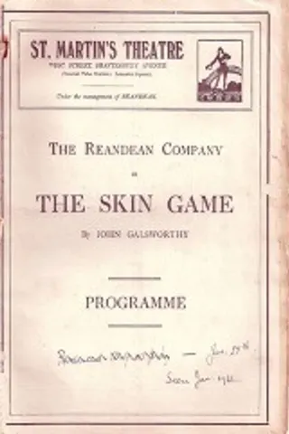 The Skin Game afişi