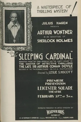 Görsel: TMDB The Sleeping Cardinal afişi