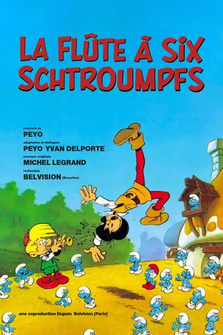 Görsel: TMDB The Smurfs and the Magic Flute afişi
