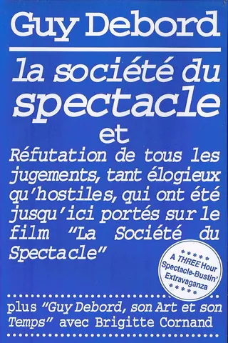 Görsel: TMDB The Society of the Spectacle afişi