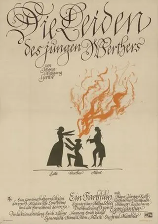 The Sorrows of Young Werther afişi