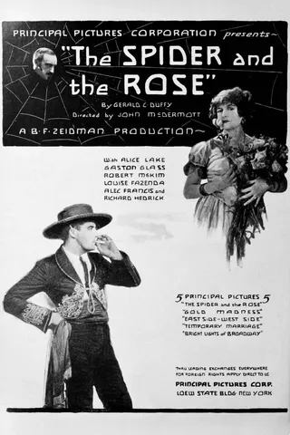 Görsel: TMDB The Spider and the Rose afişi