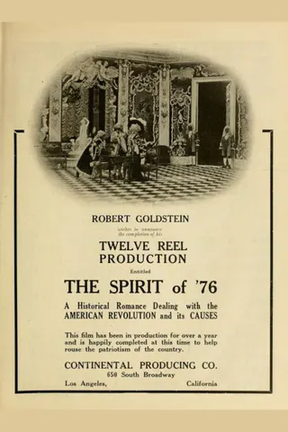 Görsel: TMDB The Spirit of '76 afişi