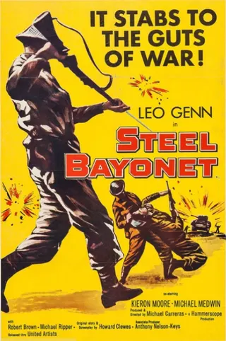 Görsel: TMDB The Steel Bayonet afişi