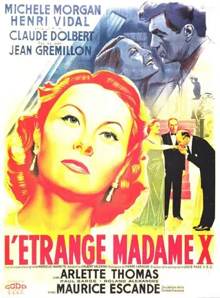 Görsel: TMDB The Strange Madame X afişi