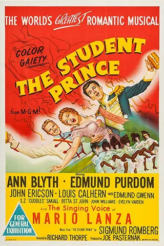 The Student Prince afişi