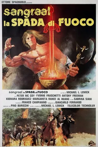 Görsel: TMDB The Sword of the Barbarians afişi