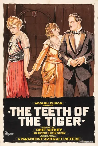 The Teeth of the Tiger afişi