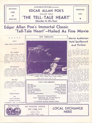 Görsel: TMDB The Tell-Tale Heart afişi