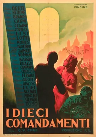 Görsel: TMDB The Ten Commandments afişi