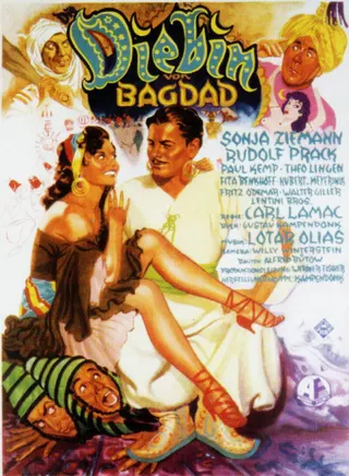 Görsel: TMDB The Thief of Bagdad afişi