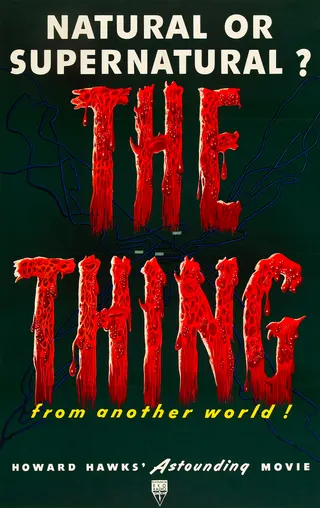 The Thing from Another World afişi