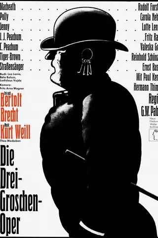 Görsel: TMDB The Threepenny Opera afişi