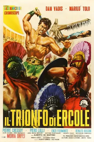Görsel: TMDB The Triumph of Hercules afişi
