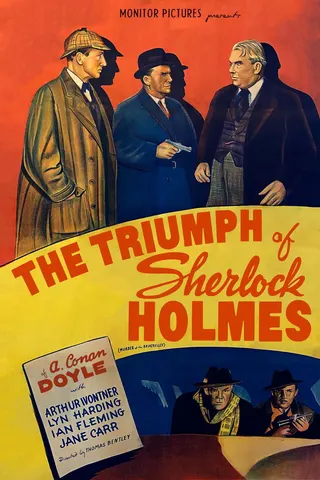 Görsel: TMDB The Triumph of Sherlock Holmes afişi