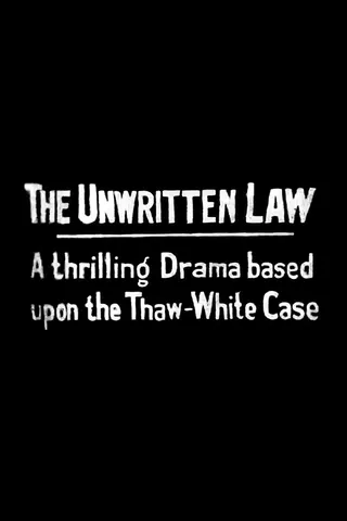 The Unwritten Law afişi
