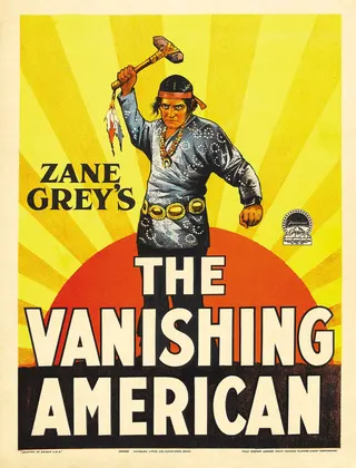 Görsel: Poster_-_Vanishing_American,_The_(1925)_01.jpg: Employee(s) of Paramount Pictures derivative work: Crisco 1492 / Kamu malı The Vanishing American afişi