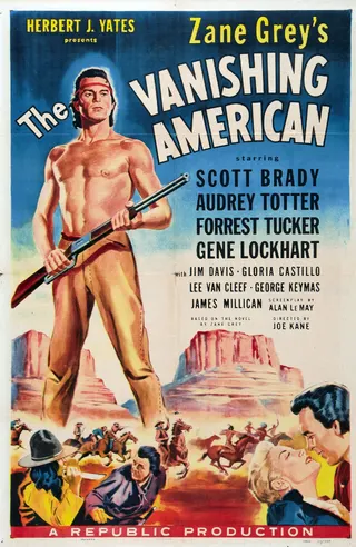 Görsel: Republic Pictures / Kamu malı The Vanishing American afişi