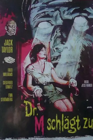 Görsel: TMDB The Vengeance of Doctor Mabuse afişi