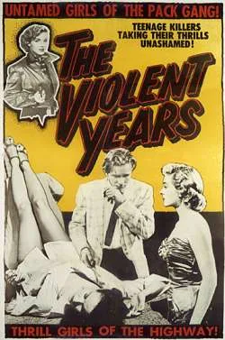 Görsel: Unknown authorUnknown author / Kamu malı The Violent Years afişi