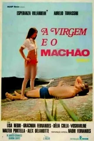 Görsel: TMDB The Virgin and the Macho Man afişi