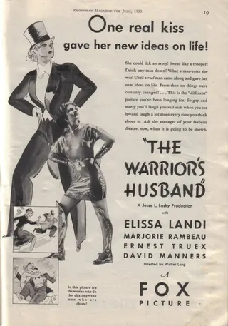 Görsel: TMDB The Warrior's Husband afişi