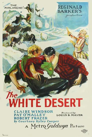 Görsel: Metro-Goldwyn-Mayer / Kamu malı The White Desert afişi