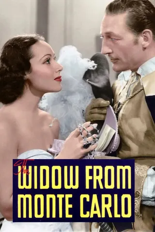 The Widow from Monte Carlo afişi